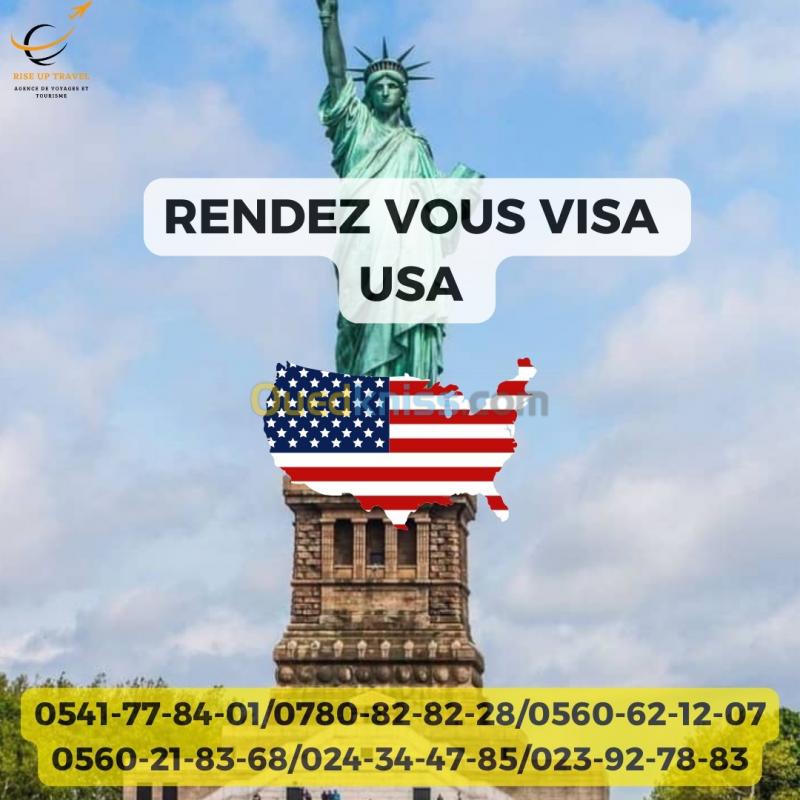 TRAITEMENT DOSSIER VISA USA Alger Algérie