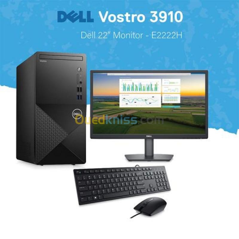 DESKTOP DELL VOSTRO 3910 N Intel Core I5 12400 8GB 512SSD