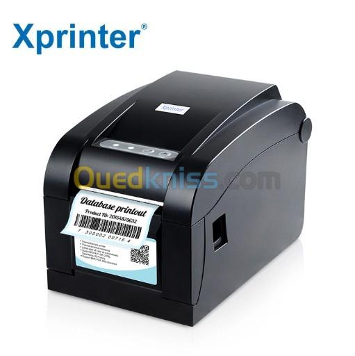 XPRINTER XP 350B IMPRIMANTE CODE BARRE 3 POUCES THERMIQUE DIRECTE