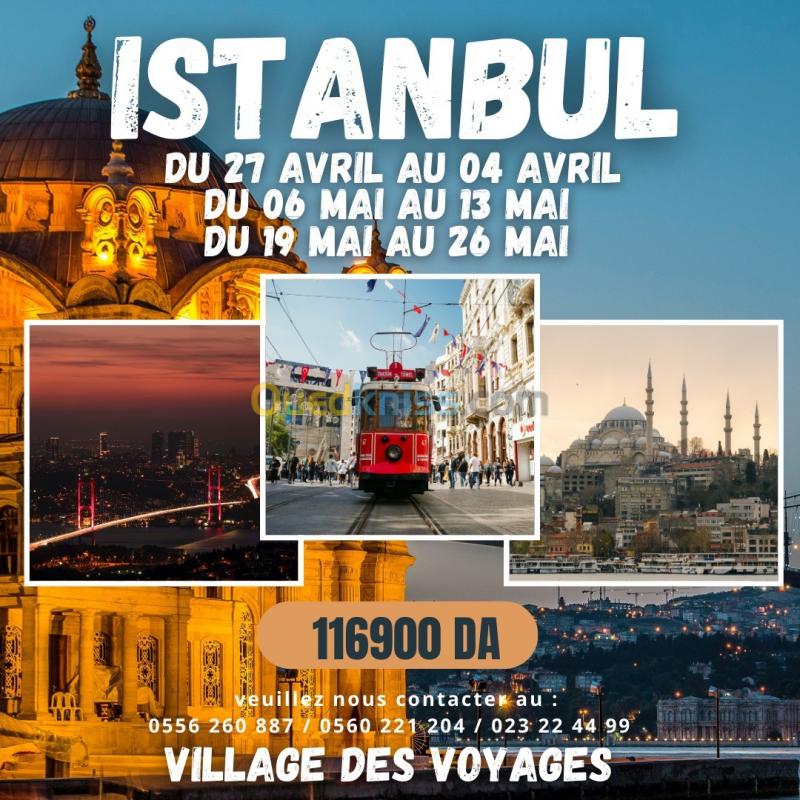 voyage organisé a Istanbul Super Promo 2024 Alger Cheraga Ouedkniss