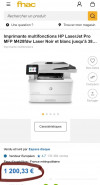 Imprimante multifonctions HP LaserJet Pro