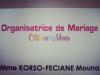 Organisatrice de mariages 