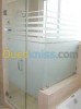 Cabine de douche italienne en verre