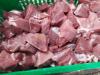 Distribution de viande rouge et VH