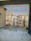 Fabrication de vitrine en verre