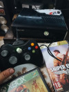 Xbox 360 slim (45 jeux gratuits) et 3 cd offre 