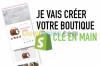 crée une boutique shopify de A a Z 