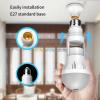 lampe caméra   Wi-Fi/4G  360° 