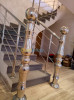 Rampe d'escalier inox et garde corps