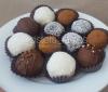 les truffes et les boule au chocolat