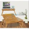 Table pour laptop en bois bambou 