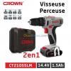 CROWN Perceuse Visseuse 14.4V 