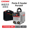 CROWN Poste À Souder Portatif 6,6 kVA 