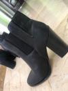 Boots femme en cuir 