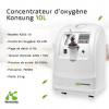 Nouvel arrivage concentrateur d'oxygène Konsung d'origine 10 litre 