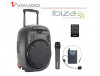 Enceinte Portable avec 2 micros IBIZA