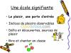 Education et enseignement 