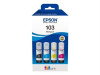 Pack De 4 Bouteilles D'encre EPSON 103 EcoTank  65 ml CYAN MAGENTA YELLOW NOIR