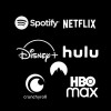 Netflix|Spotify|Crunchyroll|Disney+|Hbomax|Hulu|