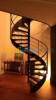 Pose d'escalier et rampe sur mesure