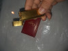 Briquet cartier en plaqué or 