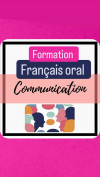 Formation en ligne / français oral / communication 