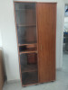 MOBILIER BUREAU ARMOIRE BOIS ROUGE 