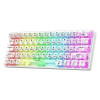 CLAVIER GAMER MAGMA MECANIQUE F61CT CRYSTAL 60% WIRELESS RGB