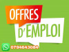 Offre d'emploi