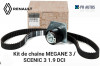 Kit de chaîne MEGANE III 1.9 DCI