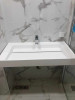 vasque incliné en solid surface CORIAN sur-mesure