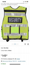 GILET DE SECURITE original