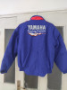 Blouson bleu yamaha