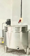 Tank Cuve Mélangeur 100% INOX Homogénéisateur Double Paroi (avec résistance) 500 L (Litres)