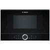 micro ondes encastrable bosch serie 8 noir / inox