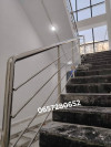 rampe d'escalier en inox 