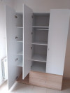 Armoire Ado, 3 portes, 2 tiroirs, Importation, Premier choix