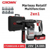 Marteau rotatif multifunction crown