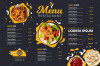 Menu Restaurant قائمة الطعام