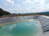 Réalisation des bassins geomembrane