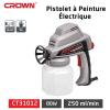 Pistolet à Peinture Electrique 0.7L 80W Crown CT31012  