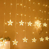 Guirlande lumineuse rideau Stars LED Imperméable 2.5/3.5M 220V