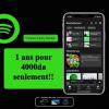 Compte Spotify Premium