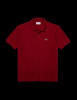 Polo Lacoste rouge bordeaux  