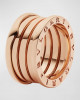 BVLGARI B Zero1 Rose Gold 4 Band bague