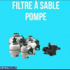 Pompe et filtre piscine 