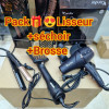 Pack séchoir+lisseur+brosse 