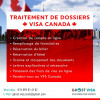 TRAITEMENT DE DOSSIER POUR VISA CANADA 