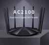 ROUTEUR Wi-Fi GIGABIT TENDA AC23 DOUBLE BANDE AC2100 7 ANTENNES