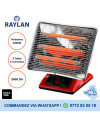 Chauffage électrique portatif/1800 W/RESISTANCE RAYLAN 3TUBES/chauffage d'appoint/التدفئة الكهربائية